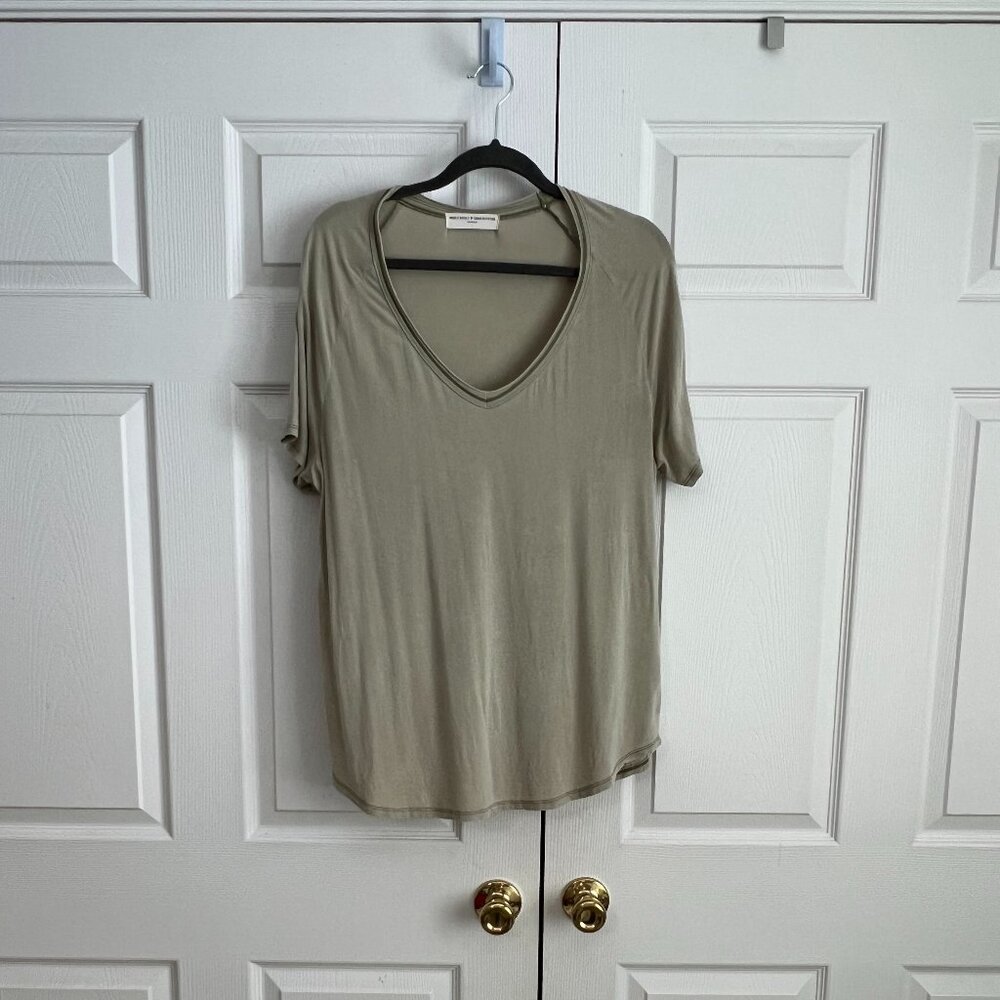 Urban Outfitters Project Social T Sage Green Short Sleeve T-Shirt Size S